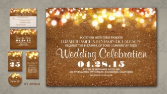 string-lights-gold-glitter-blush-wedding-invites